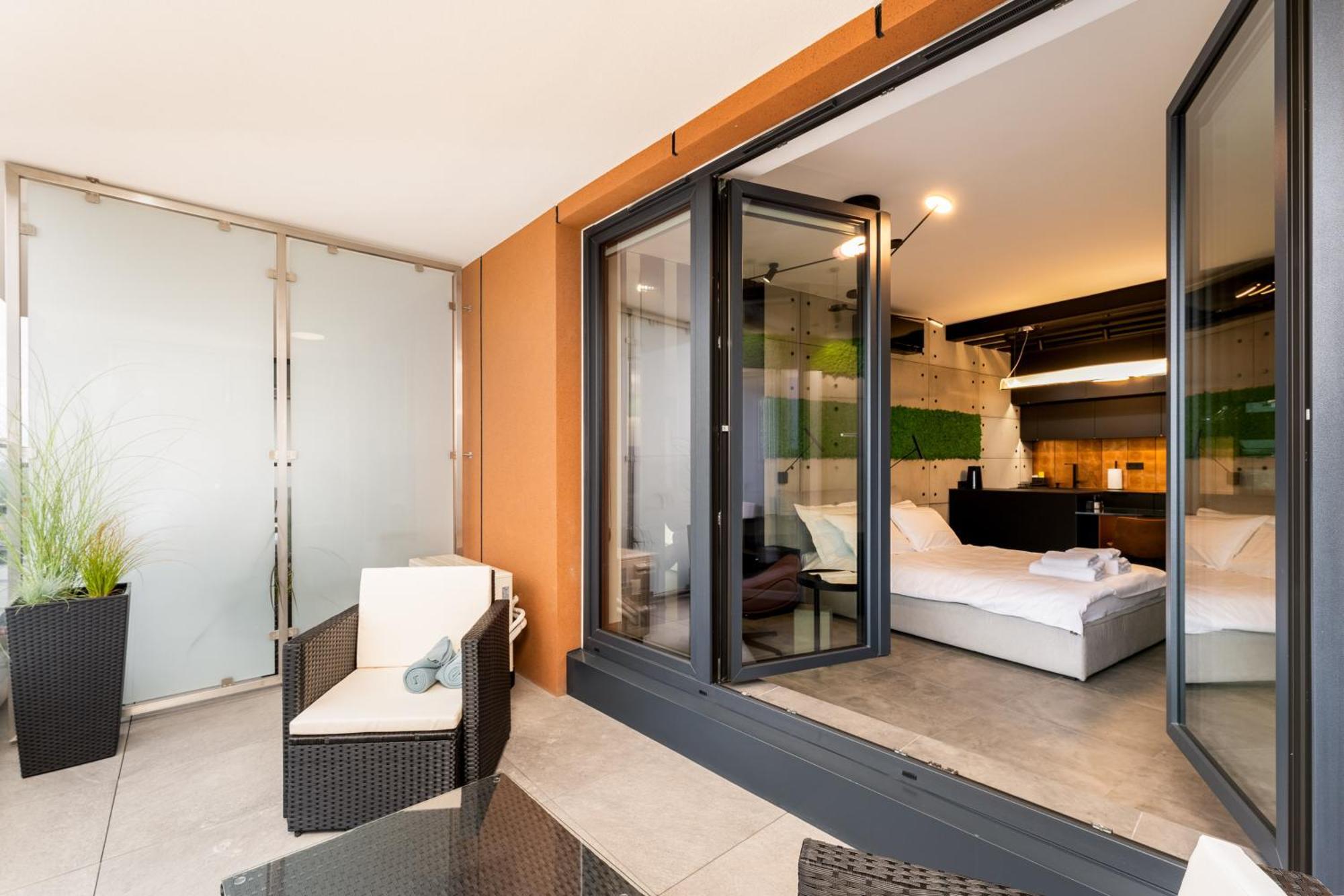 Wislane Tarasy - Unique 4you - 9 Pietro Z Pieknym Widokiem Na Centrum Krakowa Apartment Krakau