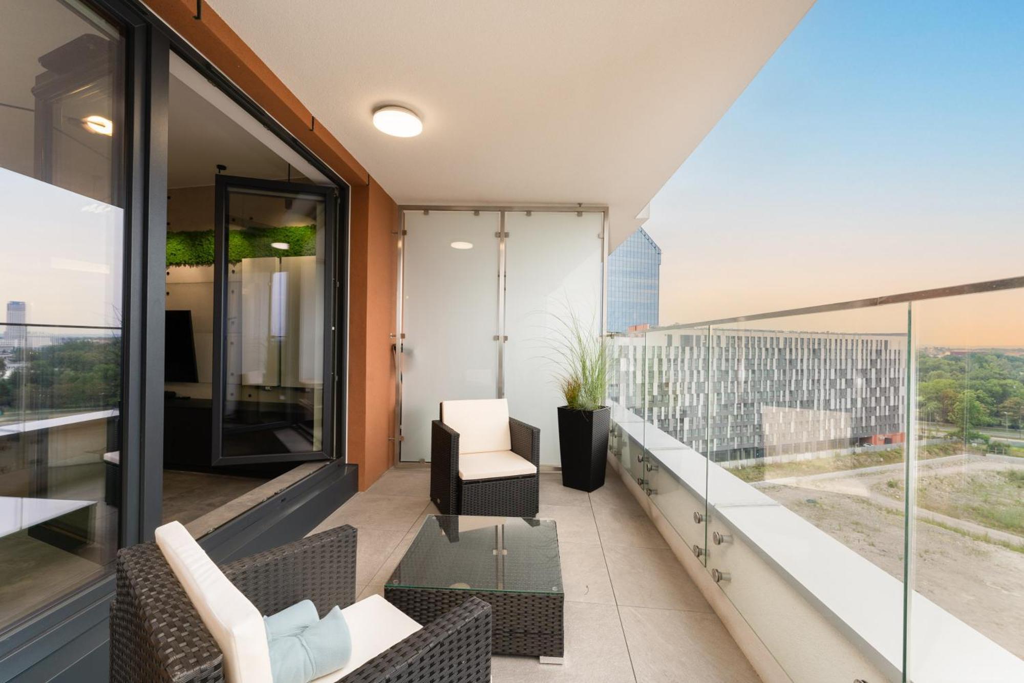 Wislane Tarasy - Unique 4you - 9 Pietro Z Pieknym Widokiem Na Centrum Krakowa Apartament